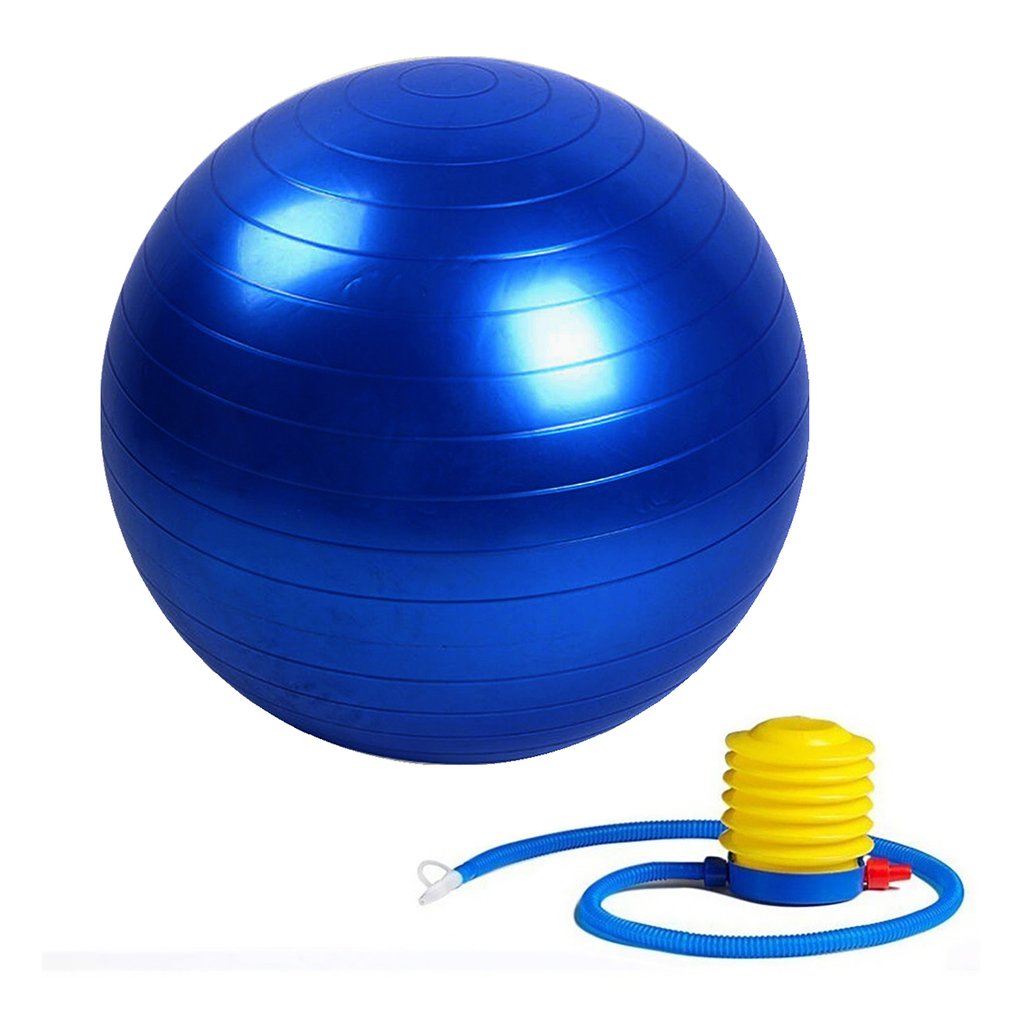Hinchador de pelotas fitball azul